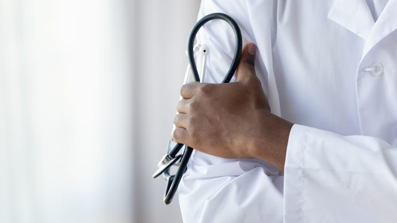 Doctor with stethoscope