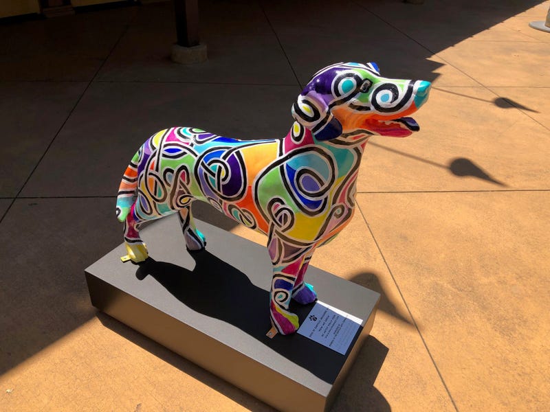 Part of the "Dogs of Danville, Unleashed!" on the streets of the East Bay town. 