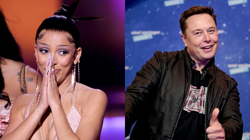 Doja Cat and Elon Musk