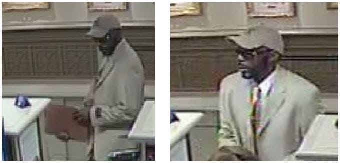 Dollar Bank Robbery Suspect