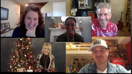 Dolly Parton and Michael Buble on Morning MAGIC!