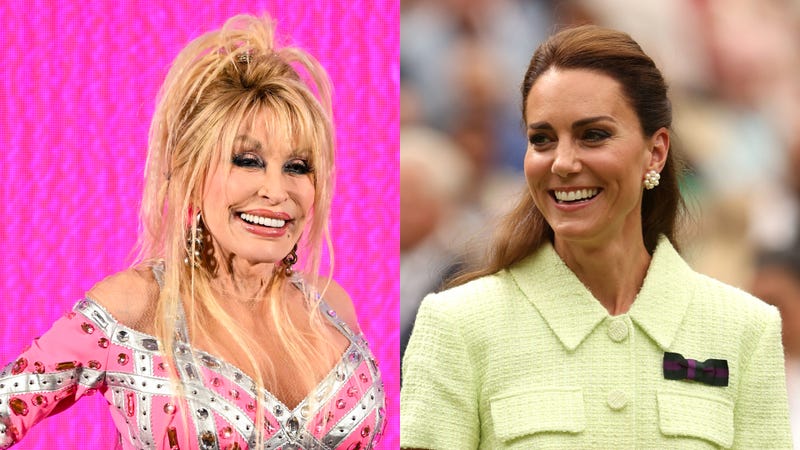 Dolly Parton and Kate Middleton 