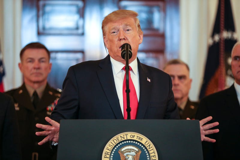 Donald Trump response to Iran attack
