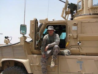 Donnie Isaacs in Afghanistan
