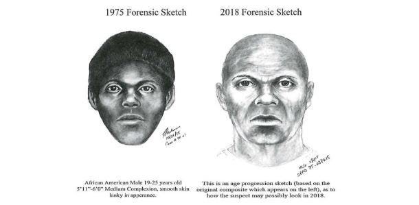 San Francisco police released this updated forensic sketch of the suspected "Doodler" serial killer.