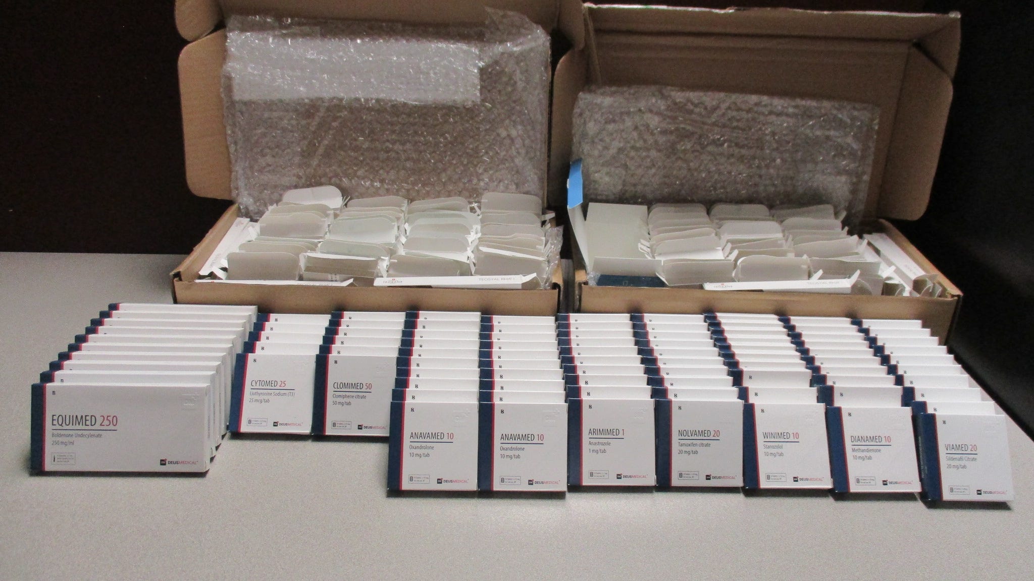 Feds seize steroid-pill shipment from Europe at O'Hare
