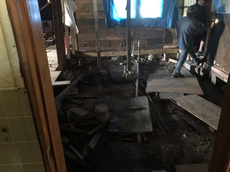 Interior of Settlemoir house