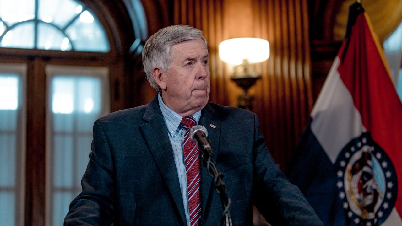 Missouri governor relaxes school quarantine guidelines; Still opposes statewide face mask mandate
