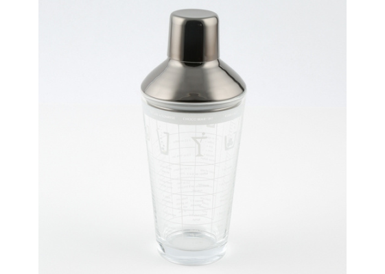 Cambridge Silversmiths Recipes Cocktail Shaker