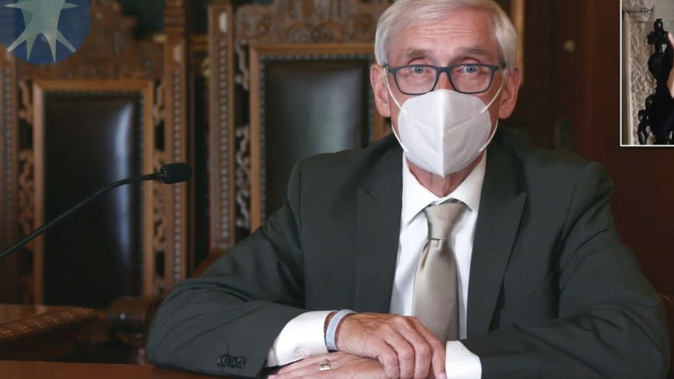 Gov. Evers advises people to stay home as coronavirus surges