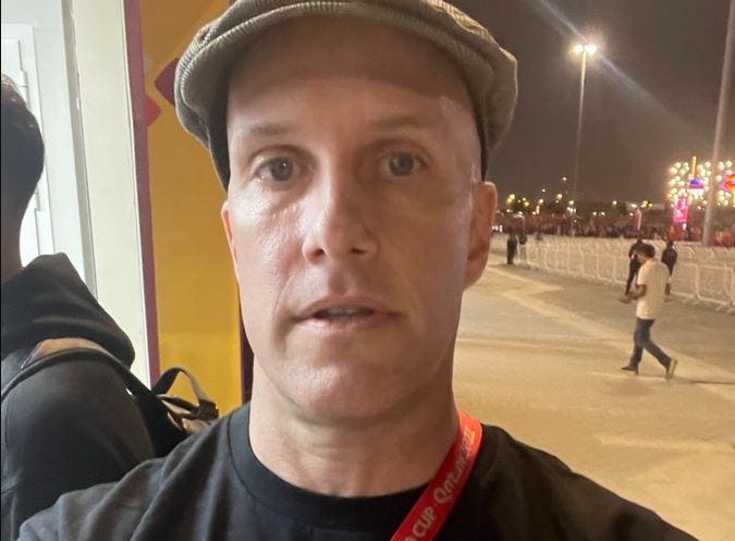 U.S. soccer journalist Grant Wahl