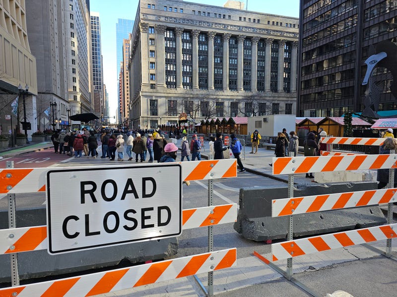 extra protections in Chicago at Christmas market