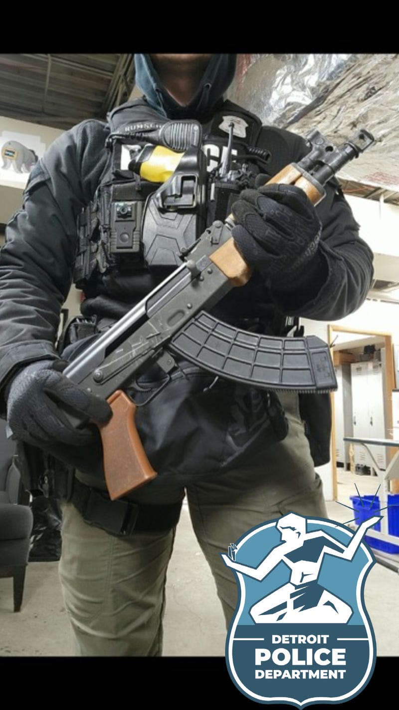 Six firearms were seized in the operation
