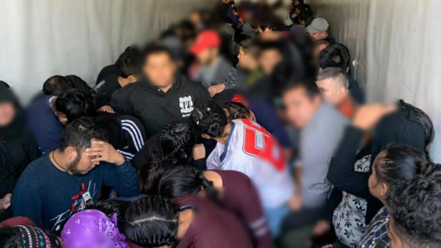 Texas DPS finds more than 100 illegal immigrants crammed inside 18-wheeler