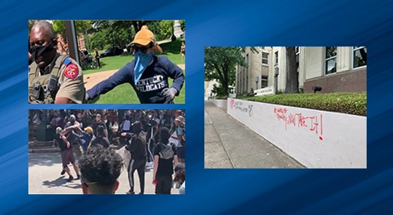 DPS riot protest arrest
