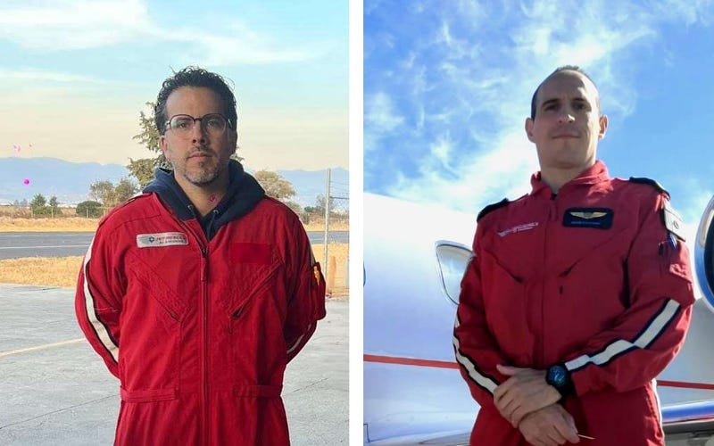 Jet Air Ambulance identified Dr. Raul Meza and paramedic Rodrigo Lopez Padilla among the six people killed in Friday's crash.