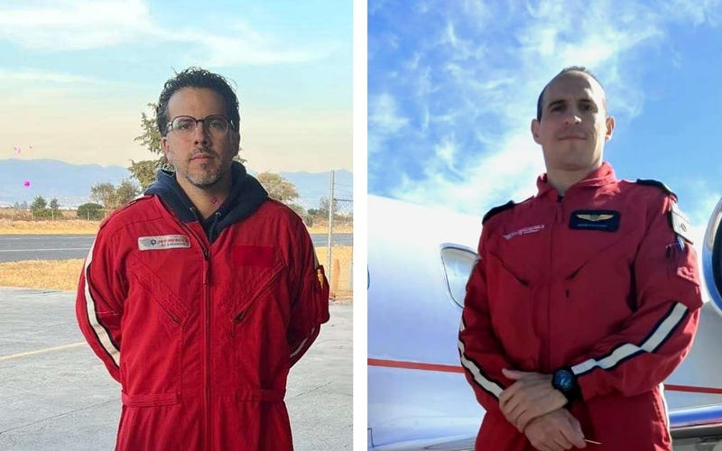Jet Air Ambulance identified Dr. Raul Meza and paramedic Rodrigo Lopez Padilla among the six people killed in Friday's crash.