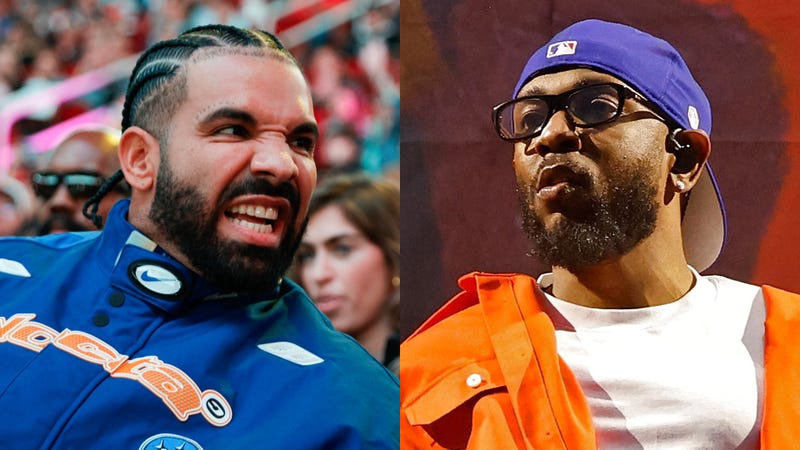 Drake and Kendrick Lamar