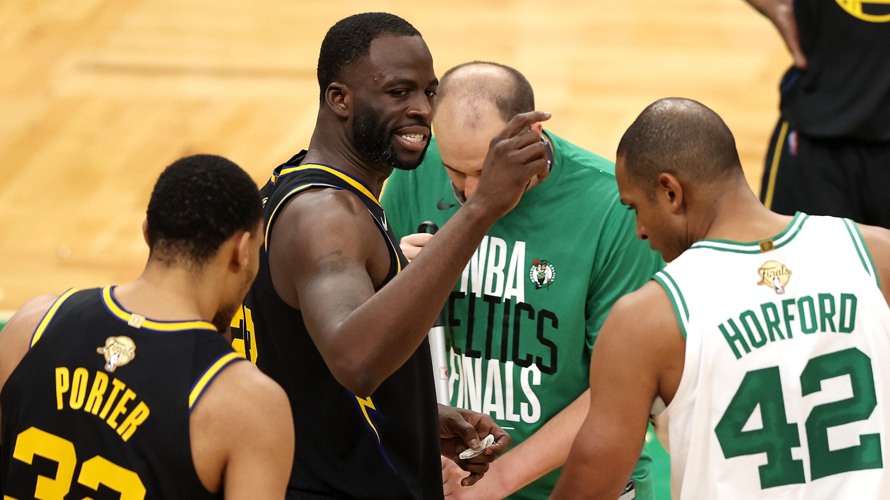 Draymond Green (on his podcast) defends podcasting during NBA Finals