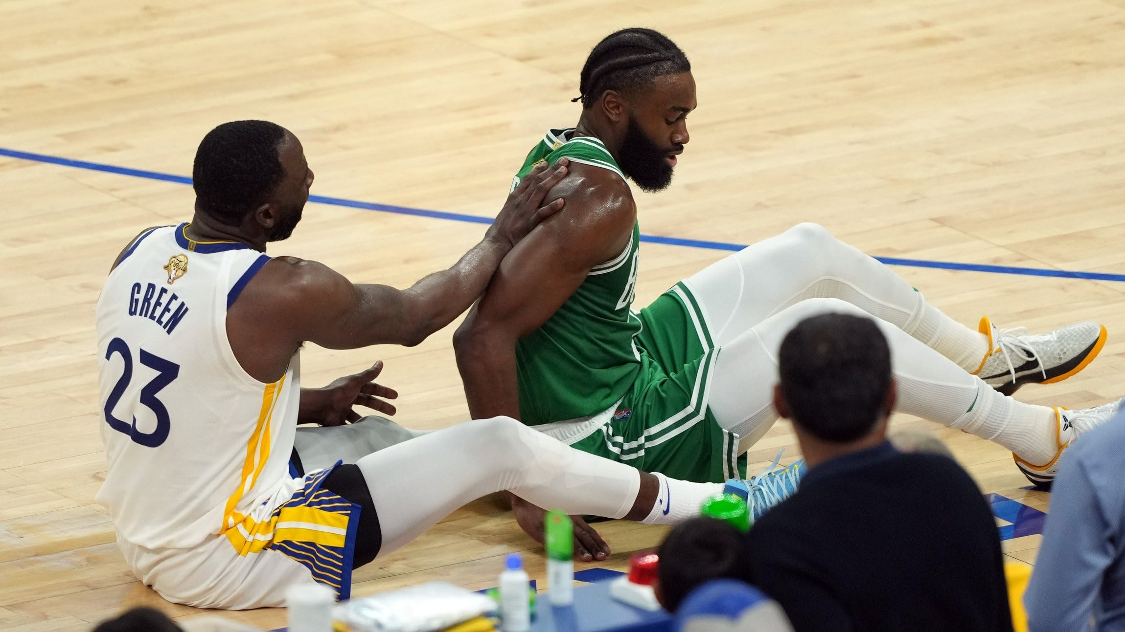 Mookie Betts has an idea on how Celtics can deal with Draymond Green