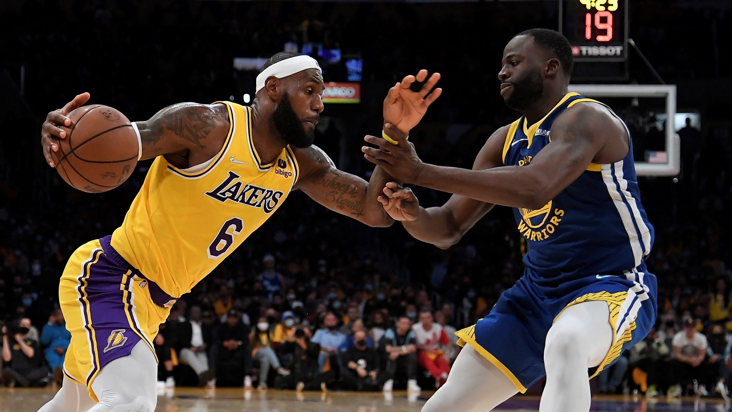 Draymond would skip Warriors game to see LeBron break Kareem's scoring record
