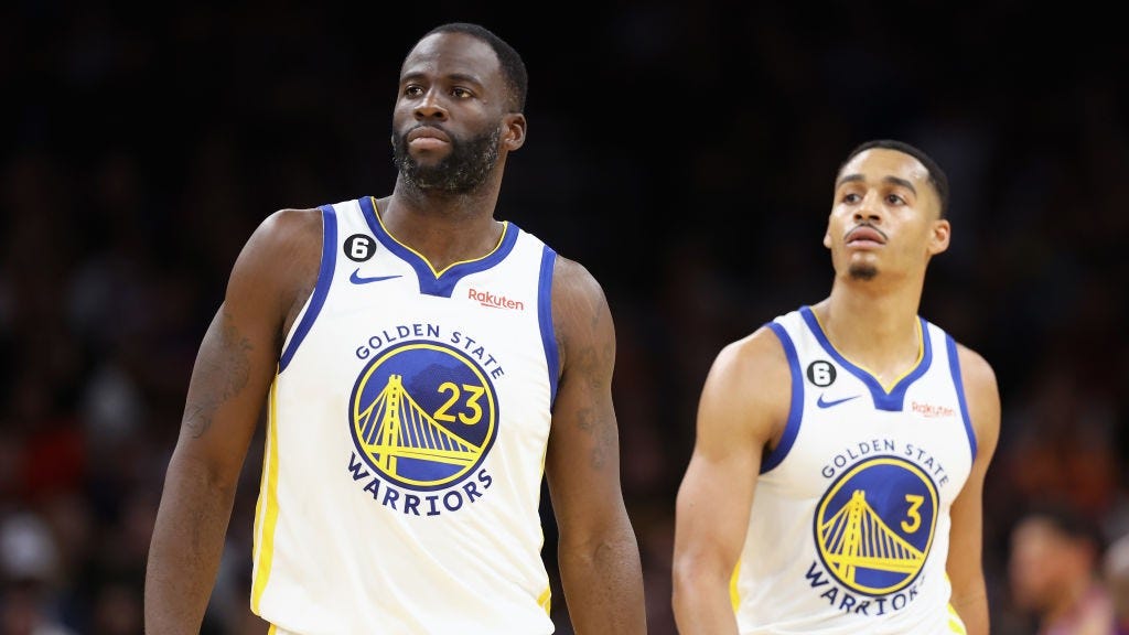 Draymond Green gets defensive when talking Jordan Poole punch