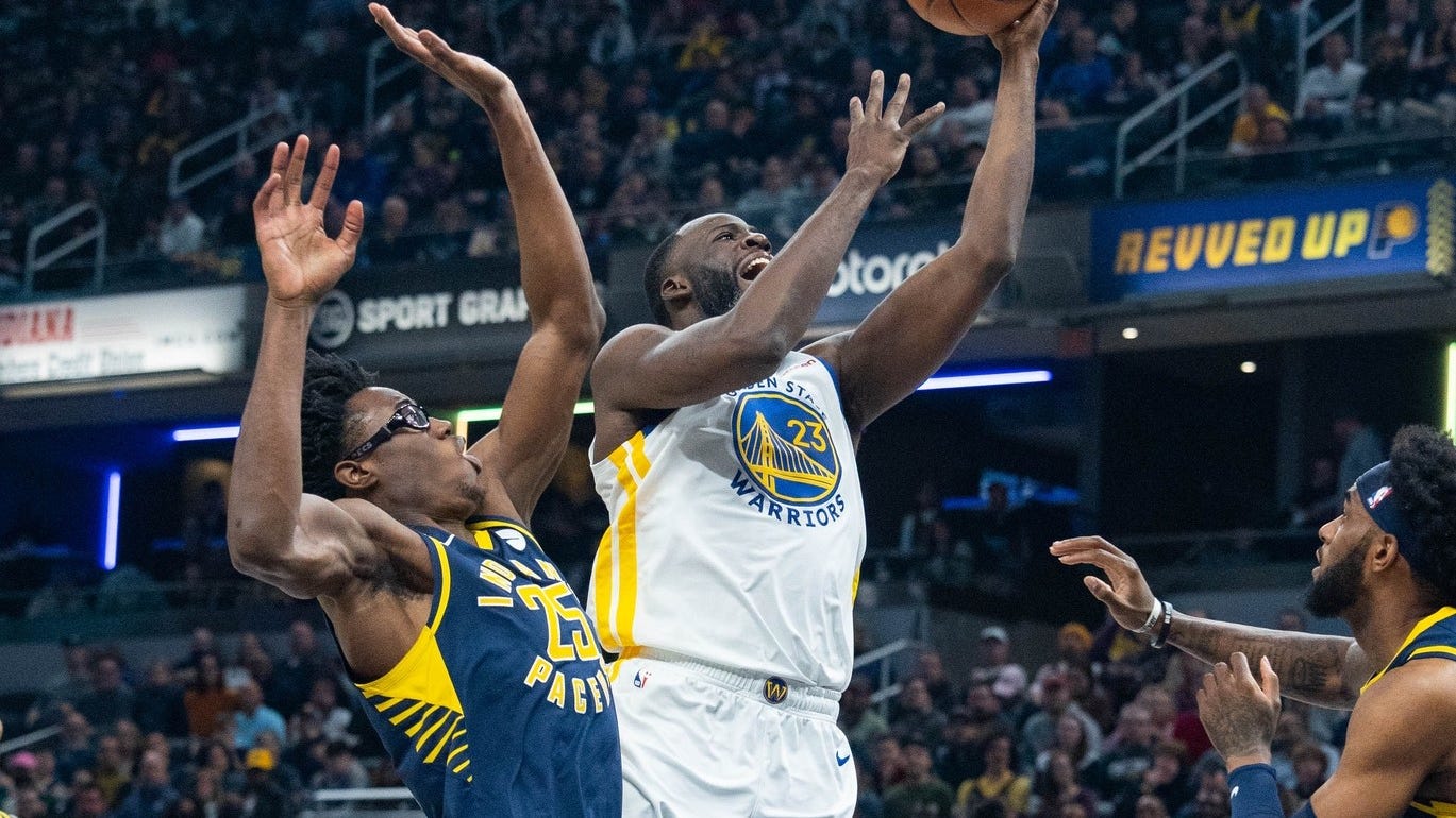 Draymond Green ejected from Warriors-Pacers after two quick technical fouls