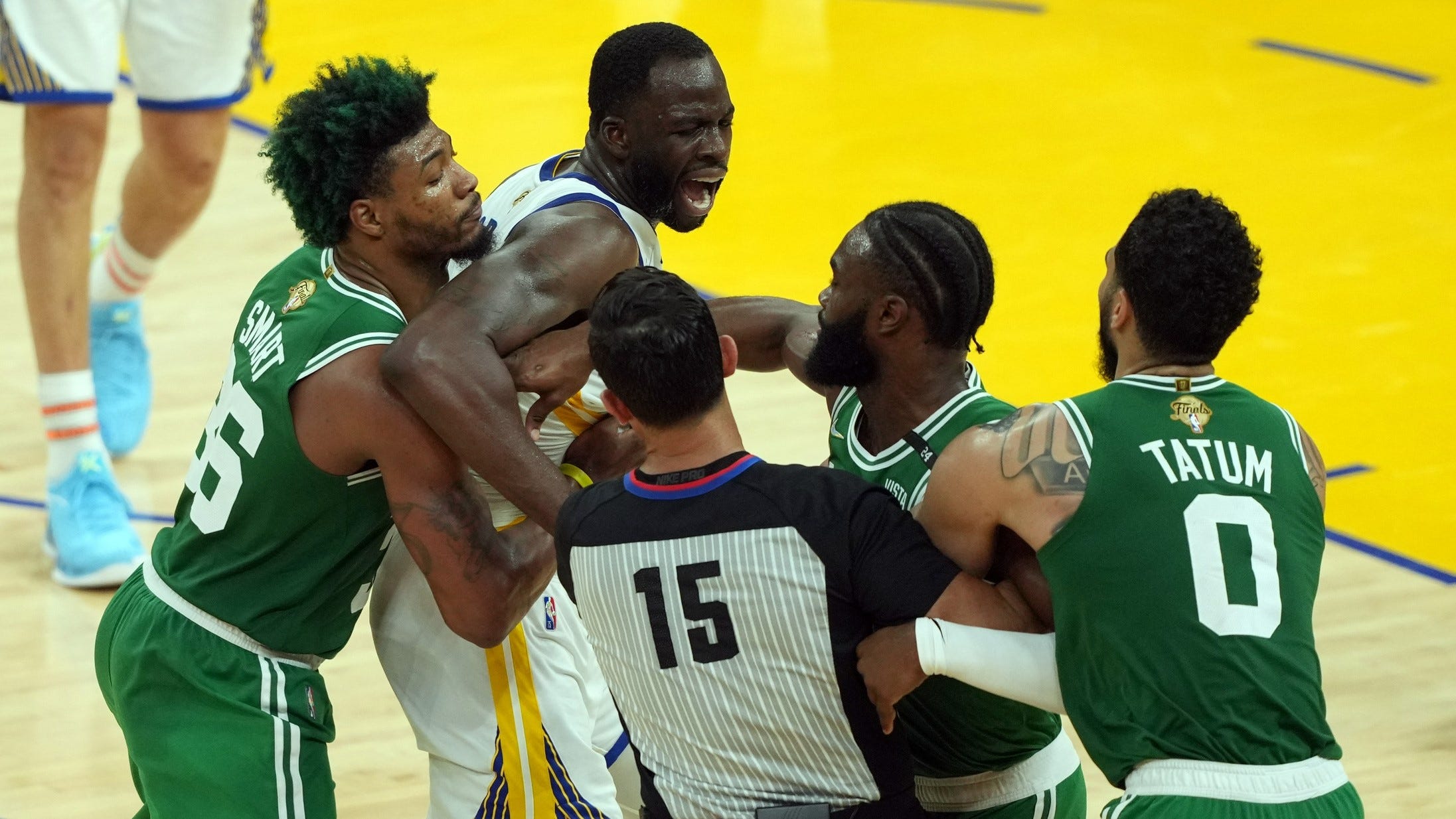 Draymond's mom Mary Babers-Green calls Celtics 'ridiculous' for 'crying' after Game 2