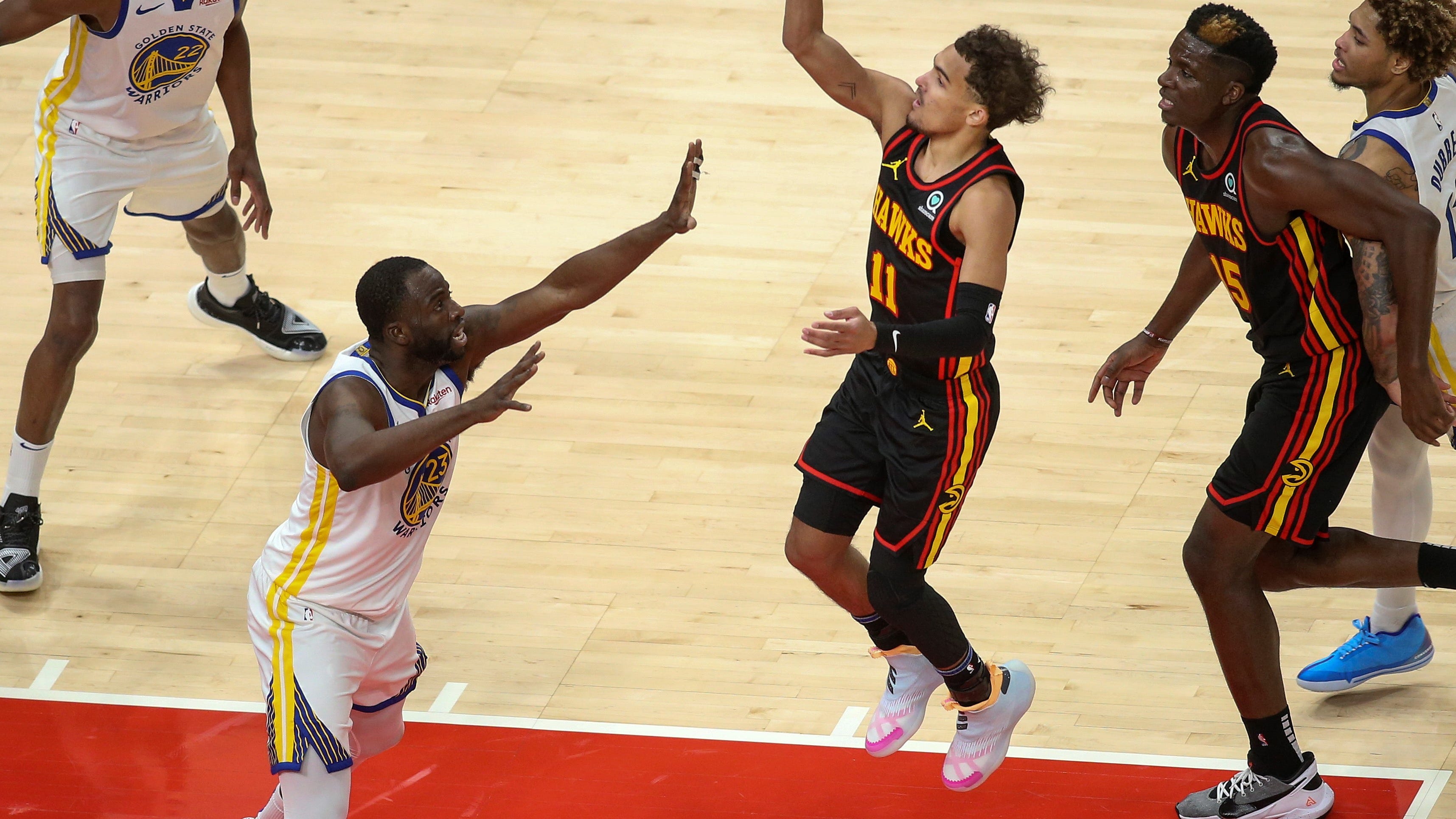 Trae Young jokes Draymond Green wants to join Lakers