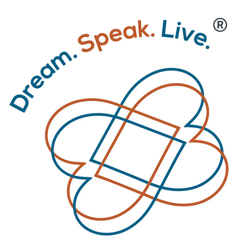 Camp Dream. Speak. Live. logo 