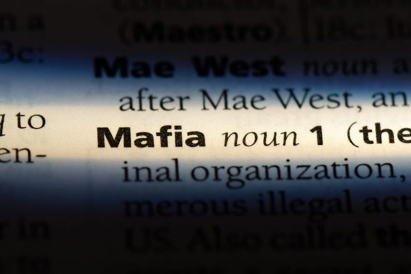 The word mafia in a dictionary