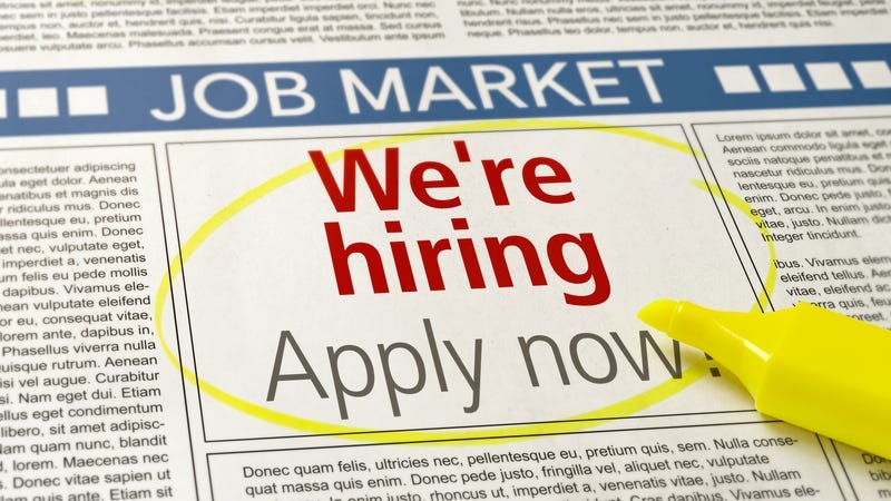 Now hiring