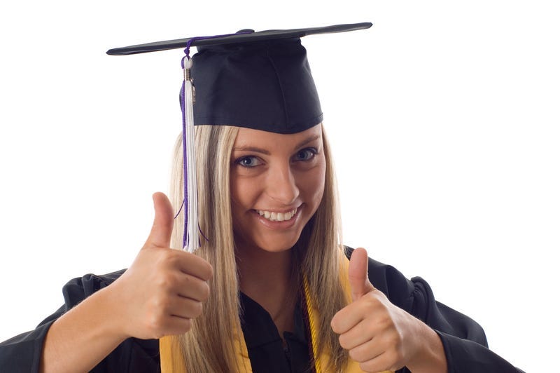 Thumbs Up Graduate
