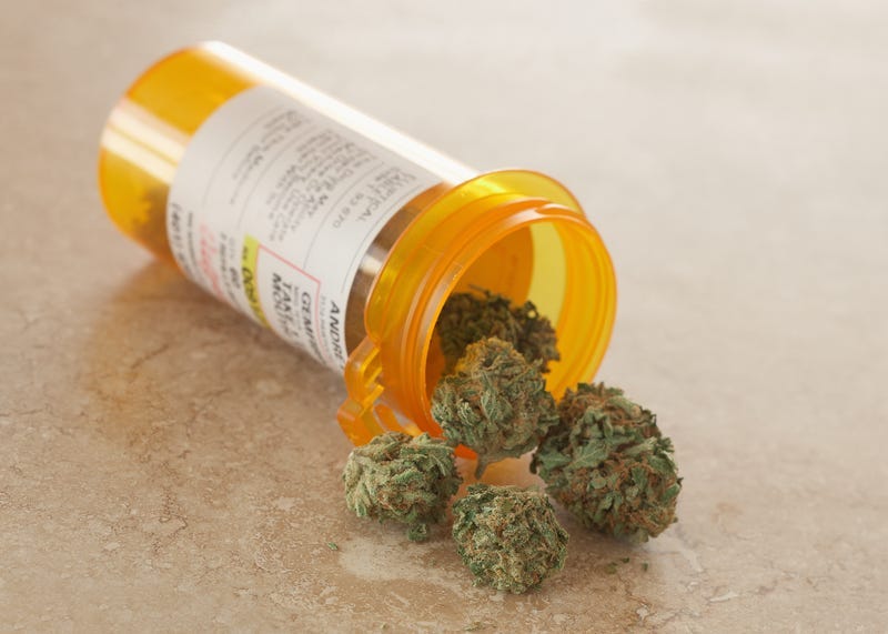 Medical Marijuana in prescription bottle