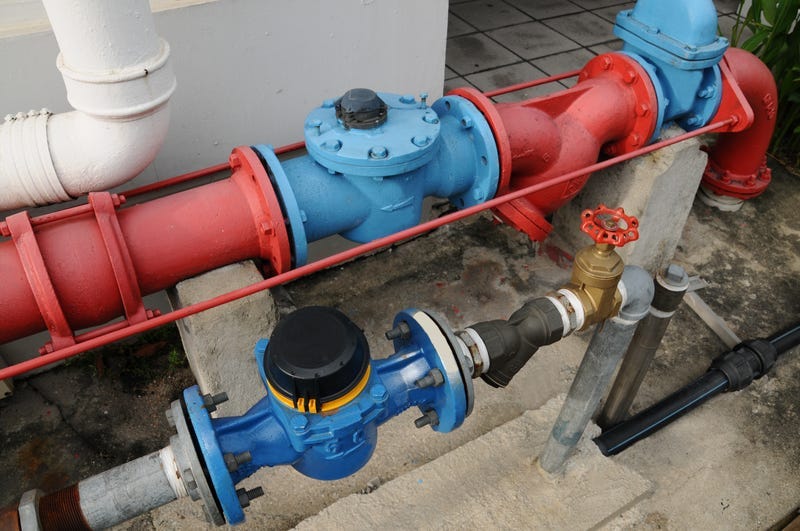 Water lines