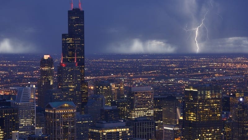 Thunderstorms, Heavy Rain Possible Wednesday Afternoon In Chicago