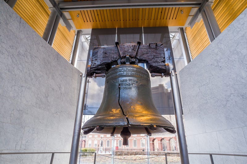 A ceremony that is held every year at the Liberty Bell on MLK Day won't be taking place this year due to the partial government shutdown.