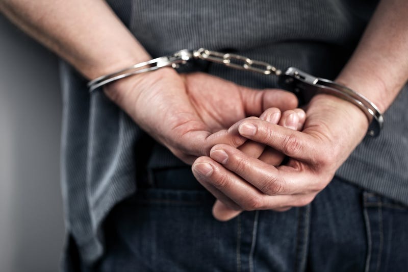 Man in handcuffs