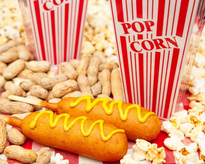 Ballpark food