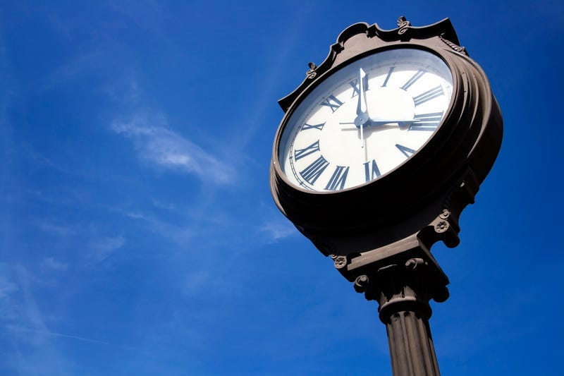 Street Clock in Downtown Plano