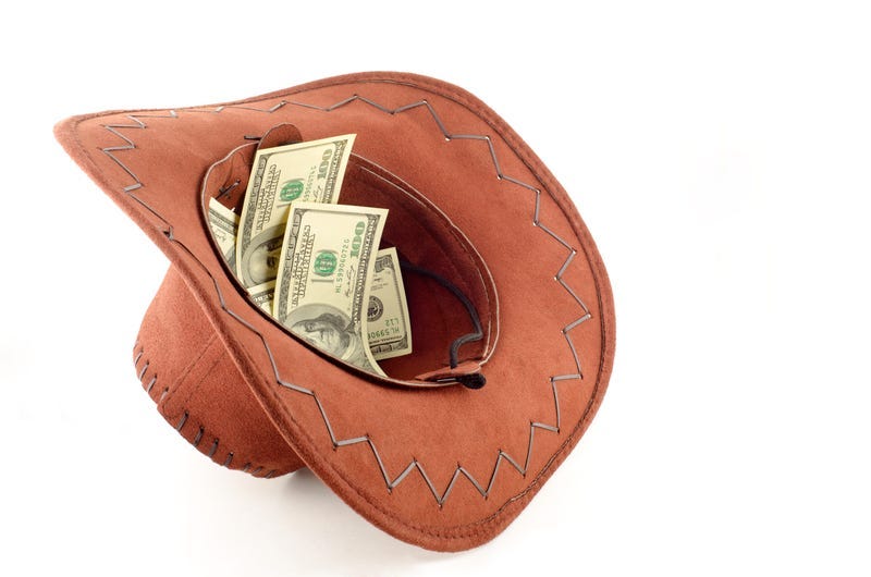 Money In A Cowboy Hat