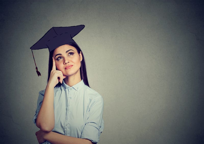 Thoughtful Graduate
