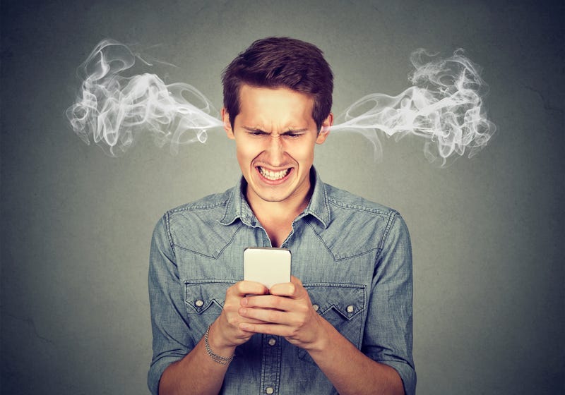 Angry Smartphone