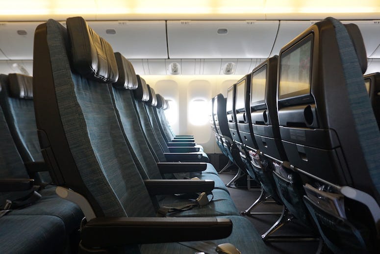 Airplane, Cabin, Seats, Empty
