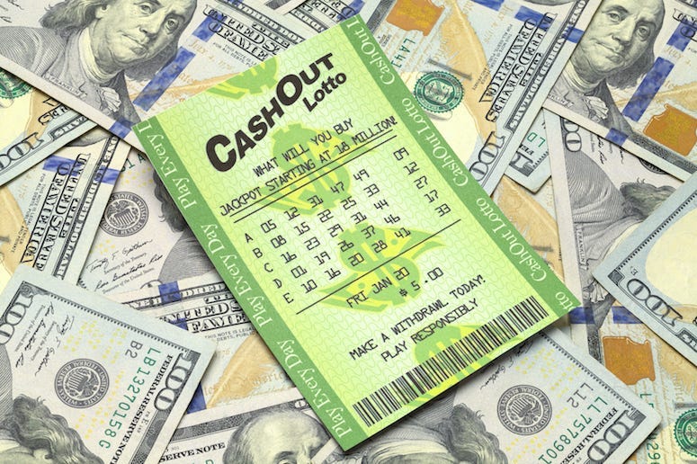 Lottery, Ticket, Cash
