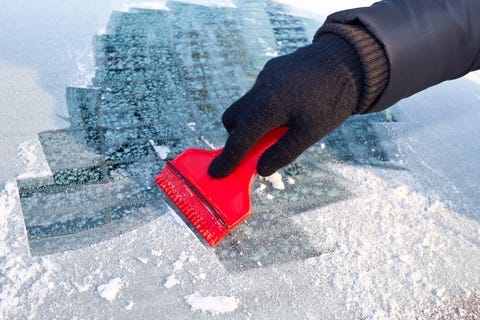 Scraping Ice