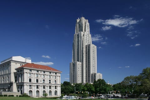 Cathedral of Learning University of Pittsburgh. Pitt, school.