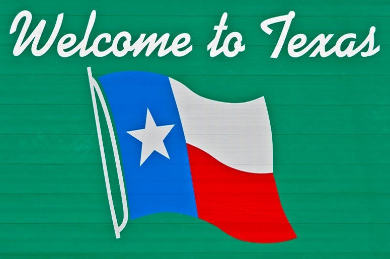 Welcome To Texas