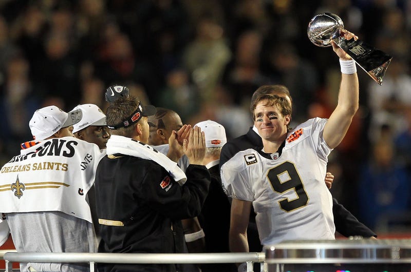Drew Brees Super Bowl XLIV