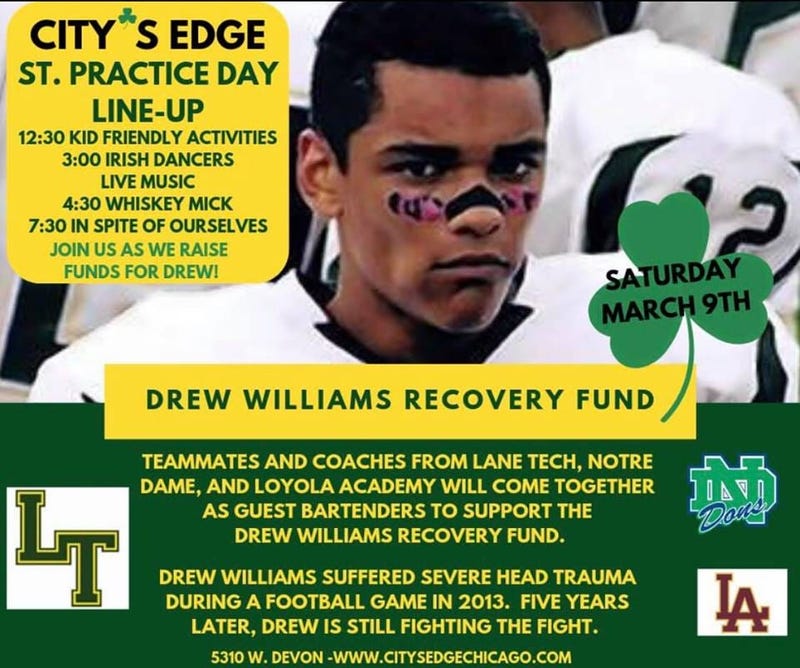 City's Edge holds fundraiser for Drew Williams rehabilitation